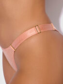 Pia Elastic Side Mesh Thong