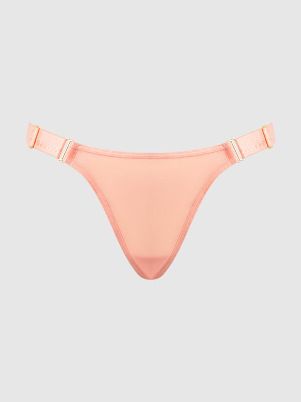 Pia Elastic Side Mesh Thong - Image 9