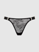 Pia Lace Elastic Side Thong