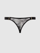 Pia Lace Elastic Side Thong