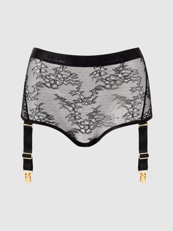 Pia Lace Cutout & High-Waist Garter Panty - Image 10