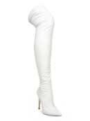 Gisele Stretchy Overknee Heeled Boots