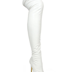 Gisele Stretchy Overknee Heeled Boots