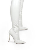 Gisele Stretchy Overknee Heeled Boots
