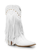 Lizzy Stud Fringe Bootie