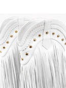 Lizzy Stud Fringe Bootie