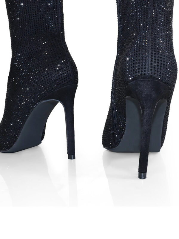 Nadia Rhinestone Booties - Image 2