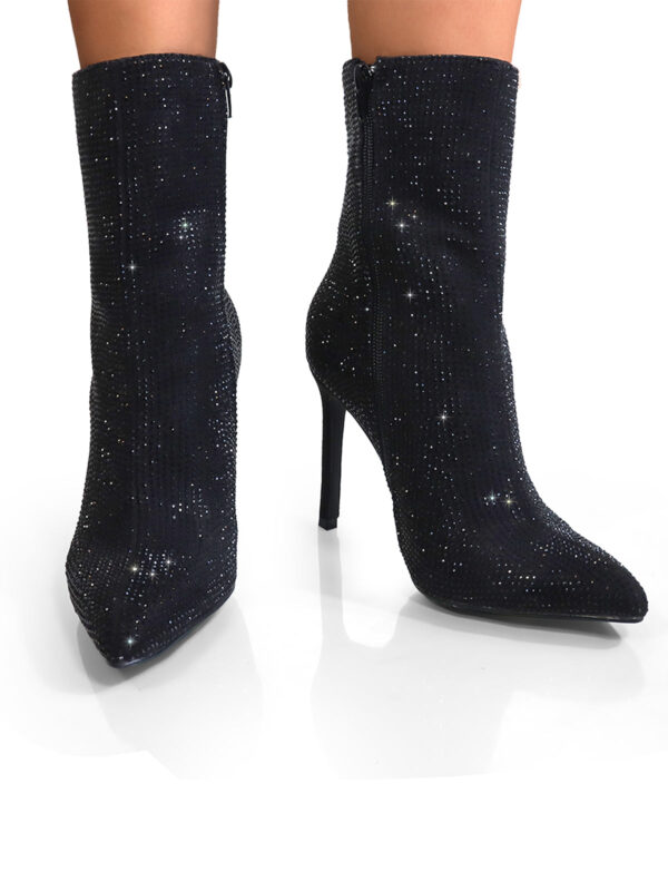 Nadia Rhinestone Booties - Image 7