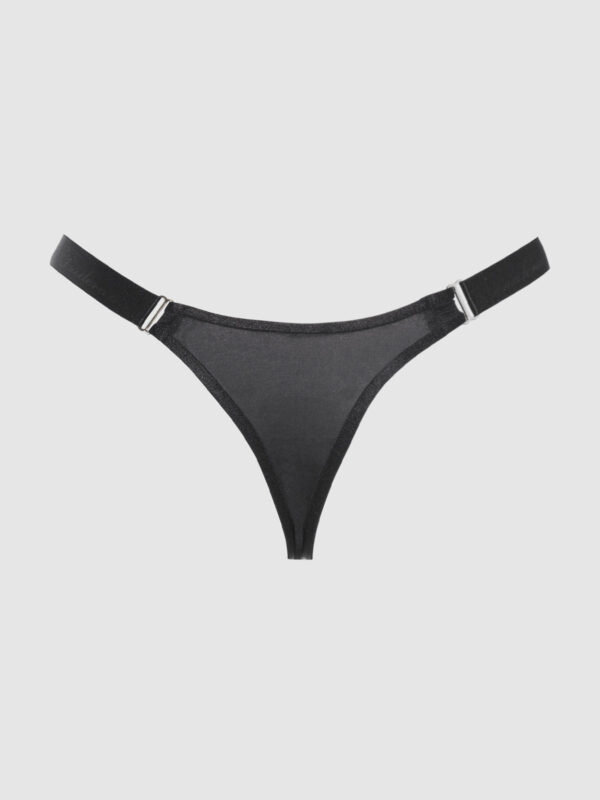 Pia Elastic Side Mesh Thong - Image 11