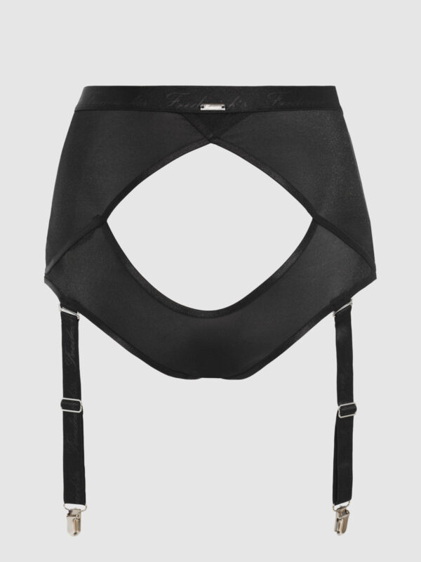 Pia Mesh Cutout & High-Waist Garter Panty - Image 12